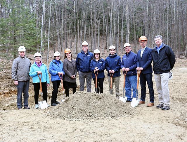 Madbury Team Breaks Ground on New Library