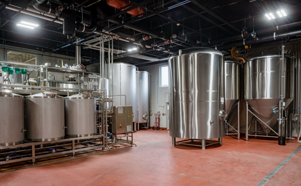 Interior photography of Night Shift Brewery in Everett MA by Boston photographer, Randall Garnick Photography.