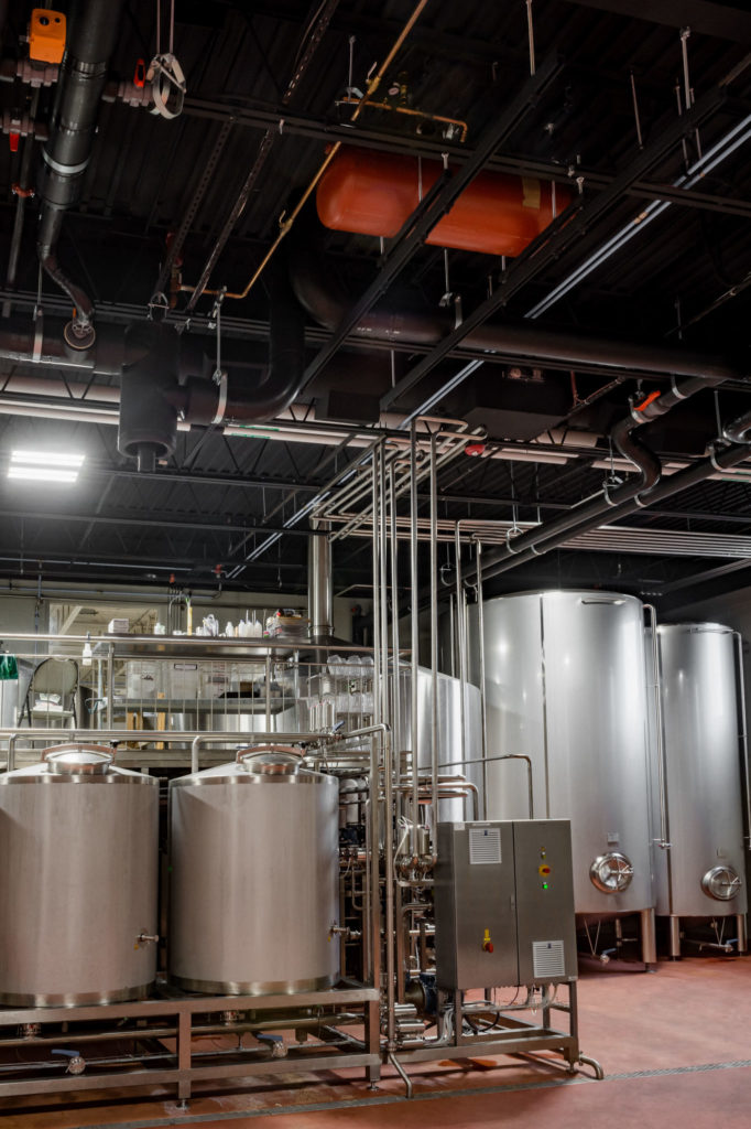 Interior photography of Night Shift Brewery in Everett MA by Boston photographer, Randall Garnick Photography.